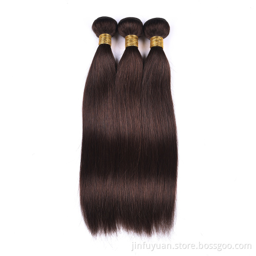 Wholesale brown color 2# Brazilian Hair,Weave Remy 9a Mink Brazilian Hair,silky straight Raw 100 Pure Virgin Human Hair